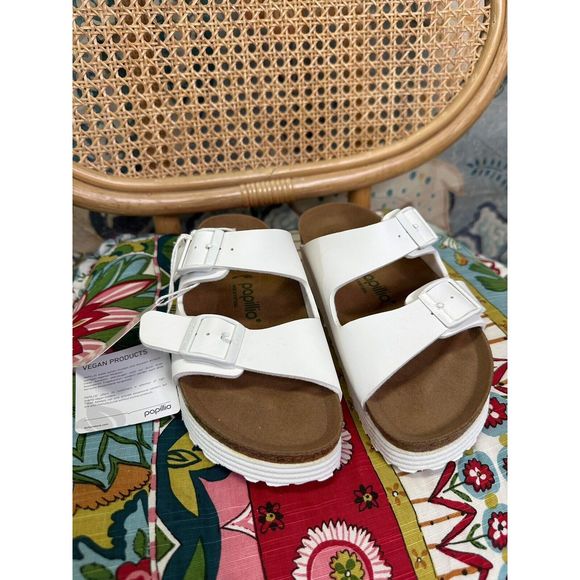 Free People Arizona Platform Vegan Birkenstock Sandals - Picture 6 of 9